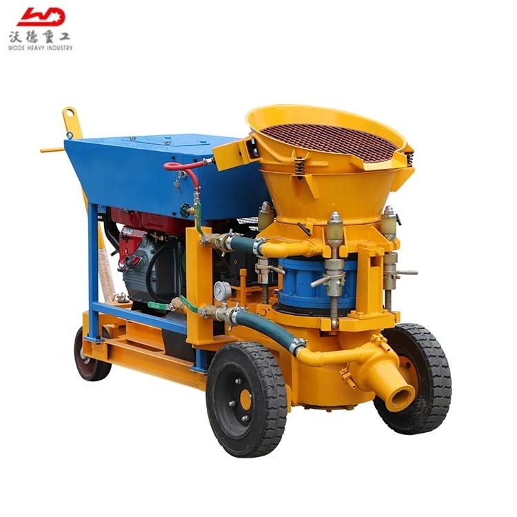 diesel 2-3m3/h concrete spray gunite shotcrete machine price