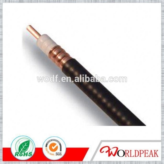 Corrugated Copper Tube RF Coax Cable 1/2