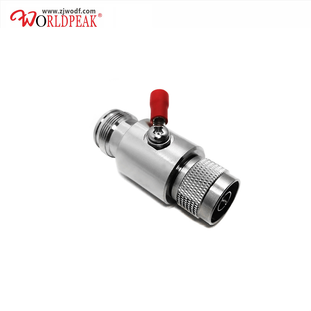 4.3-10 Surge  Arrestor Coaxial Lightning Surge Arrestor Female to N male Protection Protector to Protect Transceiver,Receiver