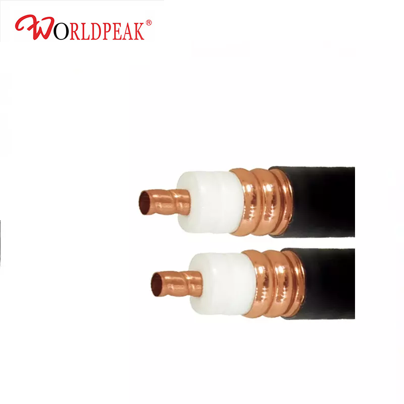 Corrugated Copper Tube RF Coax Cable 1/2