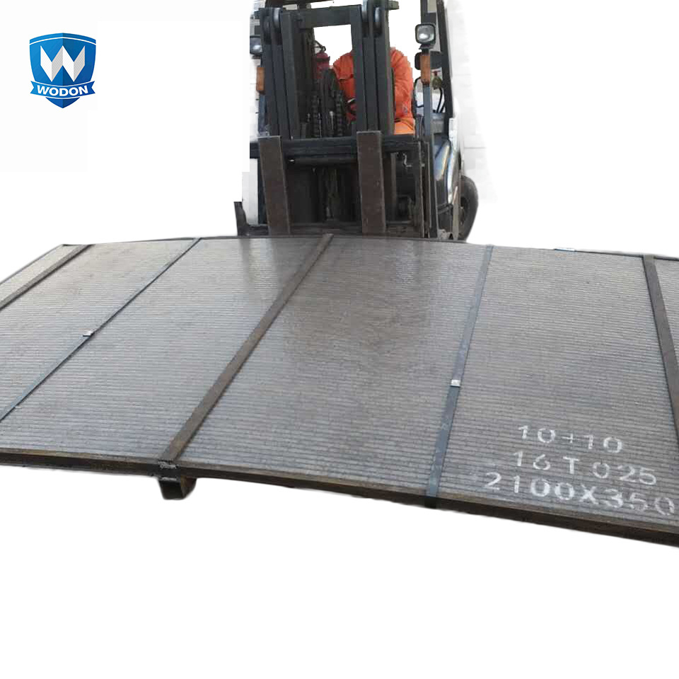 Wodon hardfacing bimetal wear resistant compound sheets chromium carbide overlay steel plate