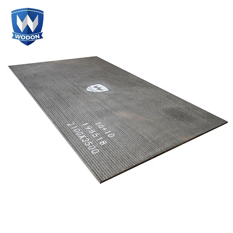 Wodon hardfacing bimetal wear resistant compound sheets chromium carbide overlay steel plate