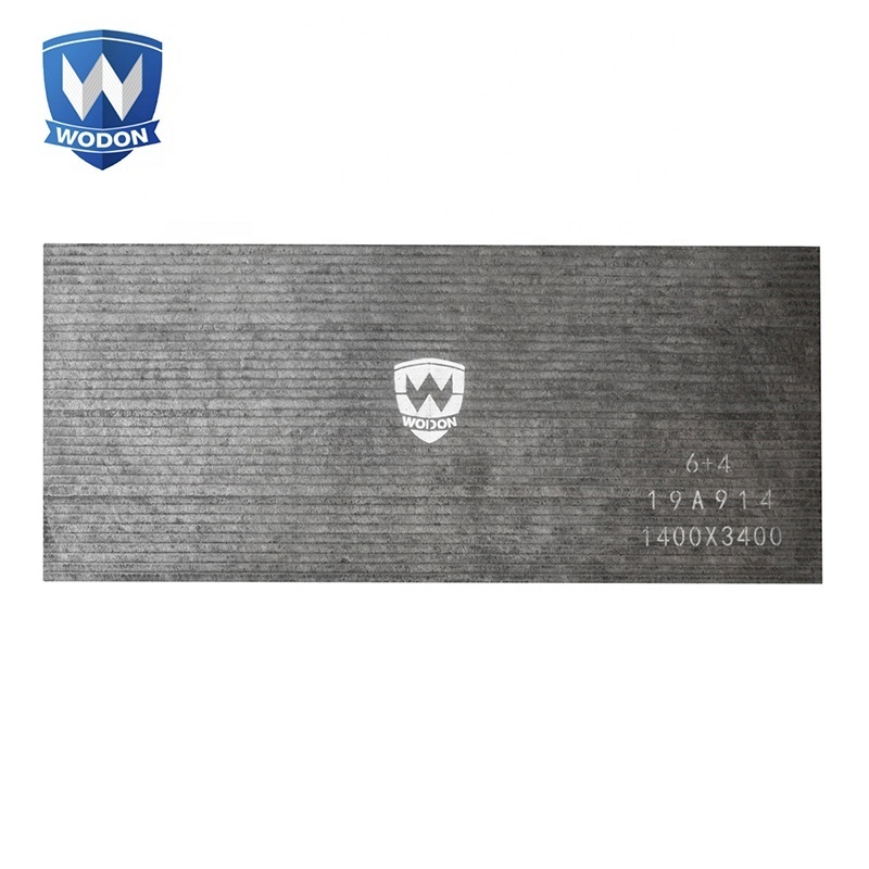 Wodon hardfacing bimetal wear resistant compound sheets chromium carbide overlay steel plate