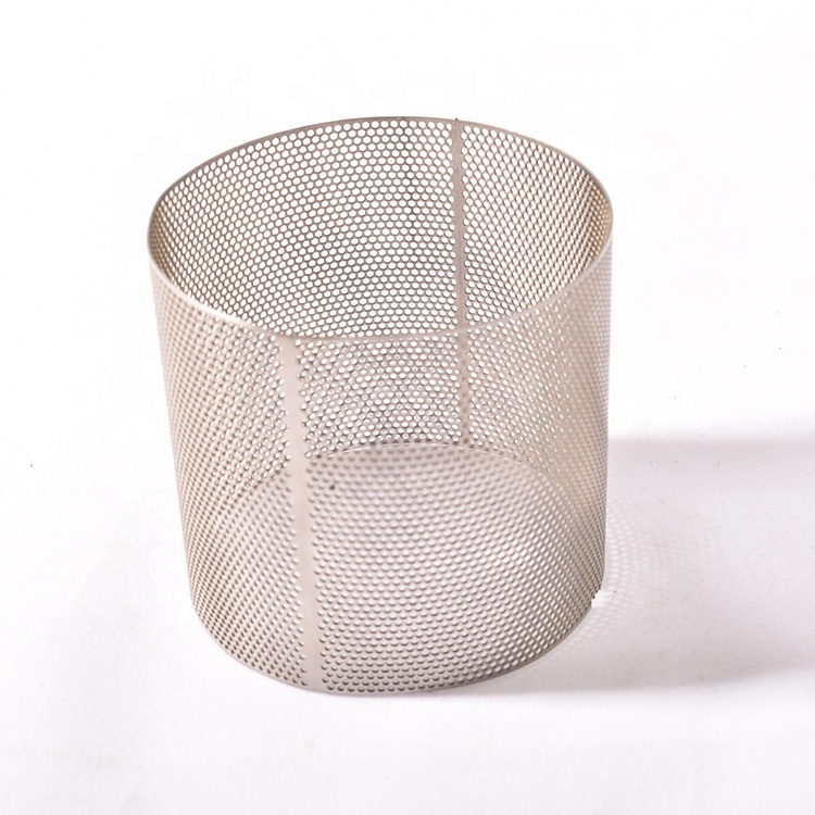 Customized 304 stainless steel fine mesh woven wire mesh filter cartridges