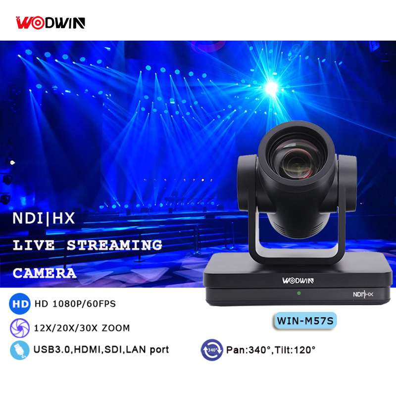 High Quality Auto Focus NDI PTZ Camera Joystick Controller  Broadcast Video System