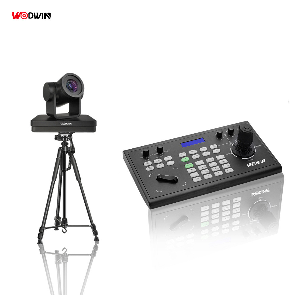 High Quality Auto Focus NDI PTZ Camera Joystick Controller  Broadcast Video System