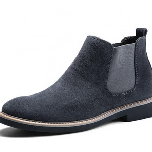 Hot selling Factory Men's Ankle Chelsea Boots Leather Work Business Afairs Boots for Men