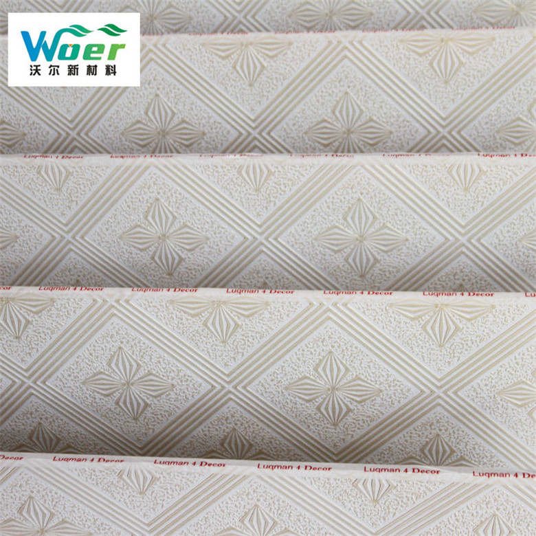 Top Level Gypsum Vinyl Laminate Ceiling Tiles From China Supplier