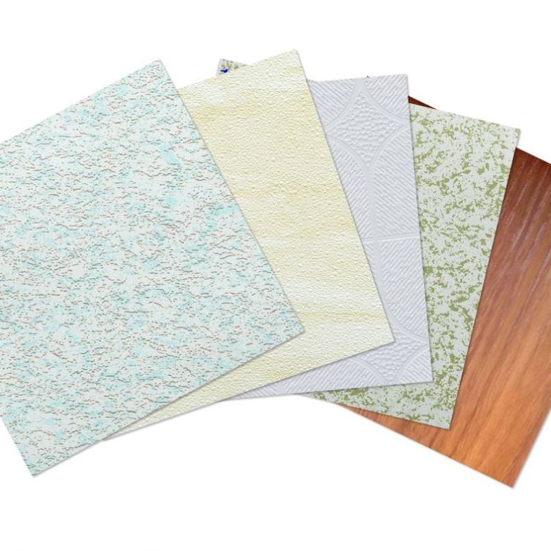 Top Level Gypsum Vinyl Laminate Ceiling Tiles From China Supplier