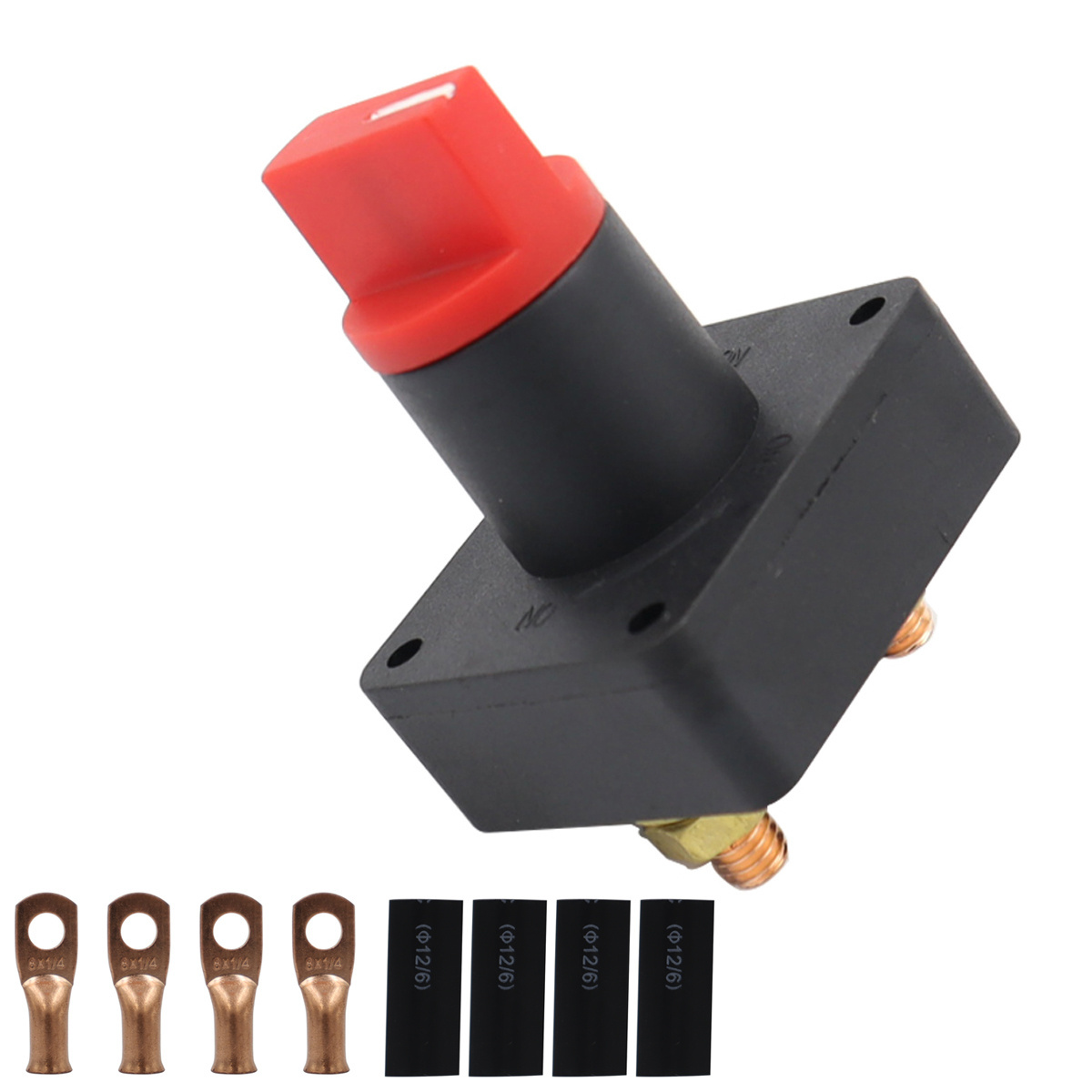 Rotary Battery Disconnect Isolator Power Kill Cut Off Switch 300A Small Equipment for Car Boat Marine Van Truck Rv Caravan,KIT