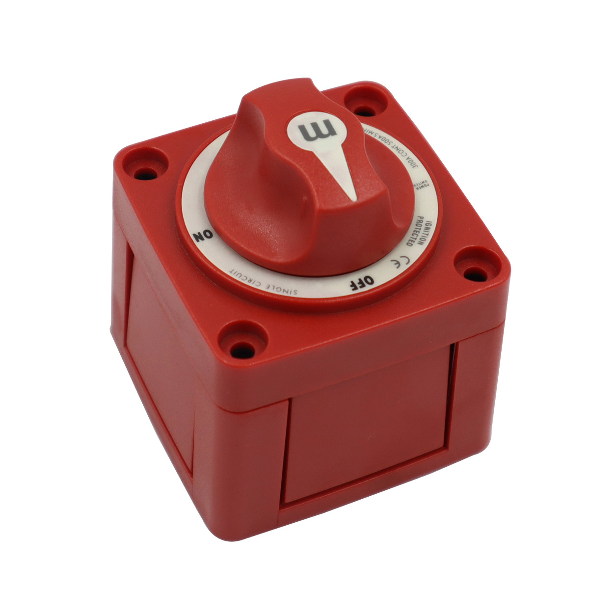 6006 Battery disconnect isolator disconnect termination switch suitable for ships, yachts, and automobilesRed battery switch