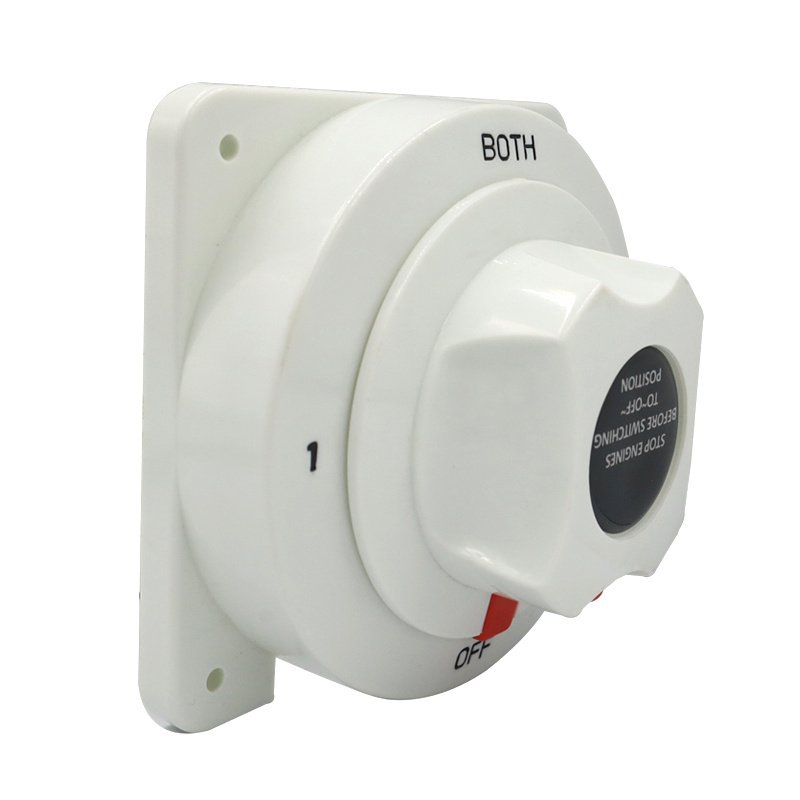 Marine DC Dual Battery Selector Both Switch 4 Position Cut-Off Switch 300A for 6-32V System