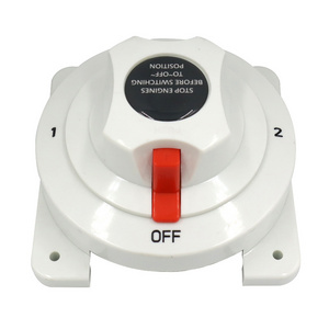 Marine DC Dual Battery Selector Both Switch 4 Position Cut-Off Switch 300A for 6-32V System