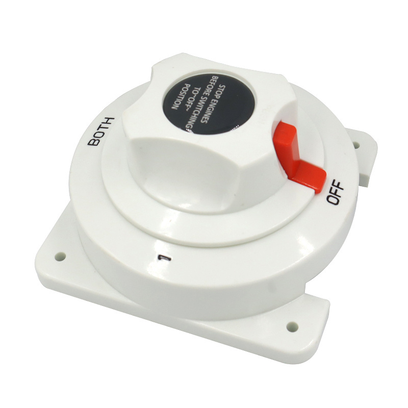 Marine DC Dual Battery Selector Both Switch 4 Position Cut-Off Switch 300A for 6-32V System