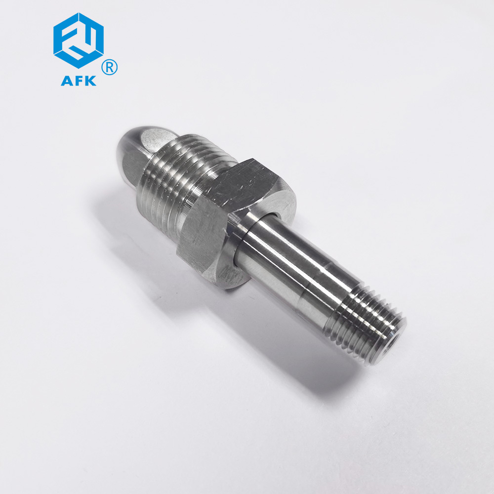 High Quality Stainless Steel CGA580 Cylinder Connector for Oxygen