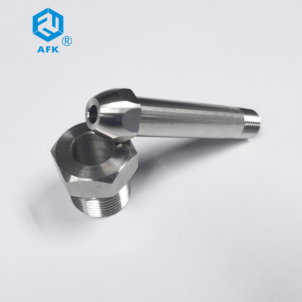 High Quality Stainless Steel CGA580 Cylinder Connector for Oxygen