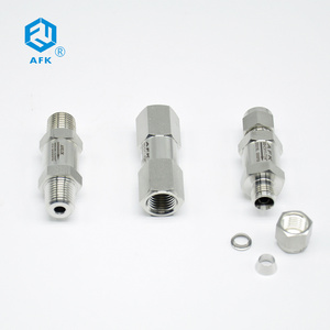 In-Line Check Valve 1/4" Couplings stainless steel Check Valve