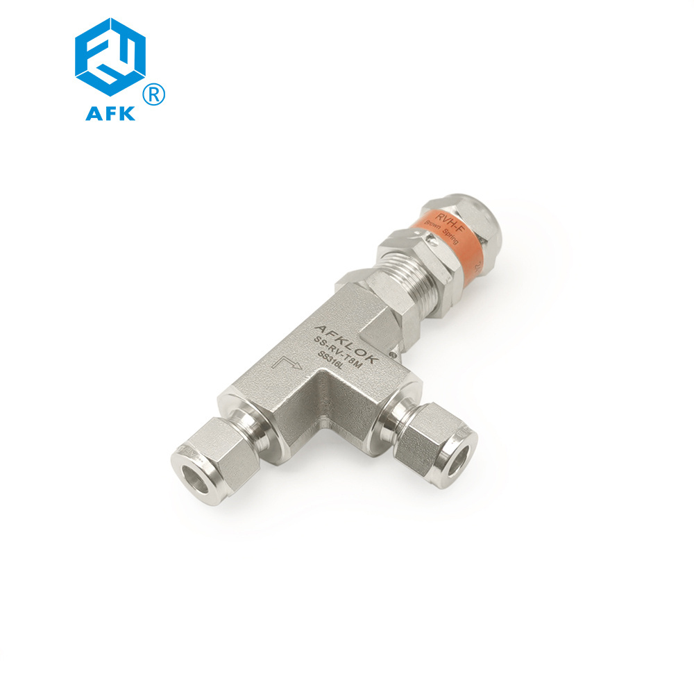 High Pressure Air Stainless Steel Relief Valve Proportional Relief Valve 6000psi