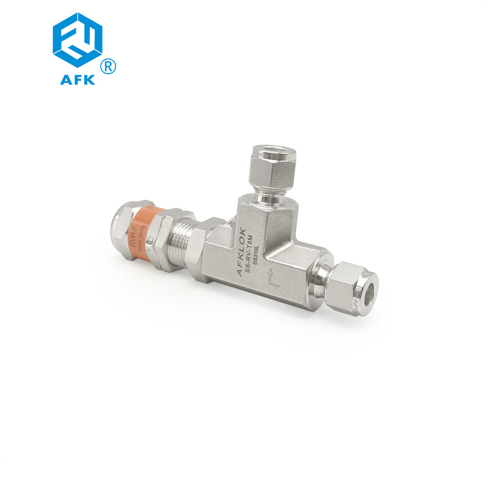 High Pressure Air Stainless Steel Relief Valve Proportional Relief Valve 6000psi