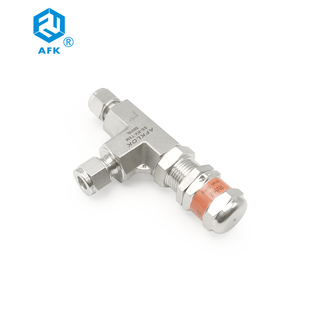 High Pressure Air Stainless Steel Relief Valve Proportional Relief Valve 6000psi