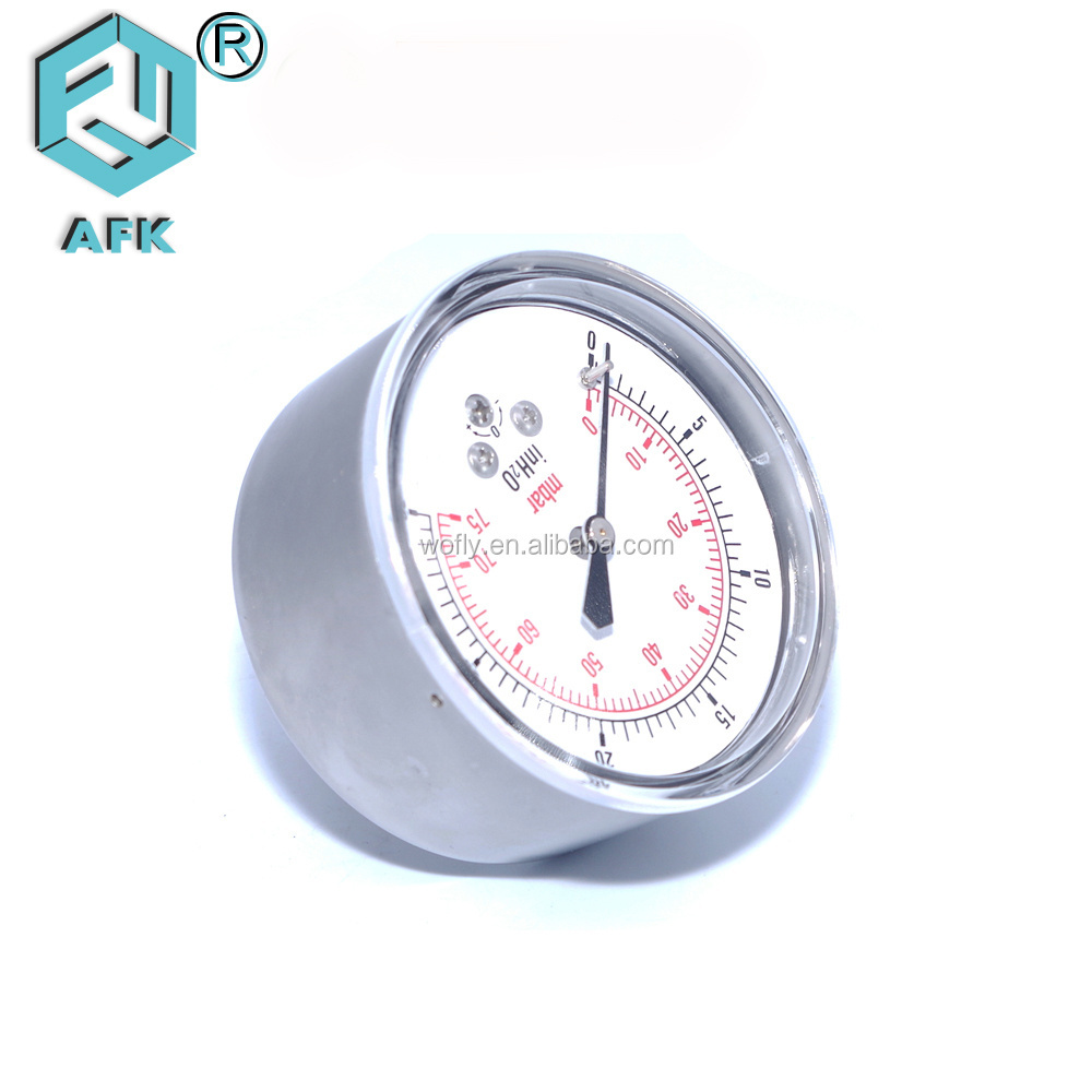 Top Quality ss316 Propane Gas lpg High Pressure Gauge