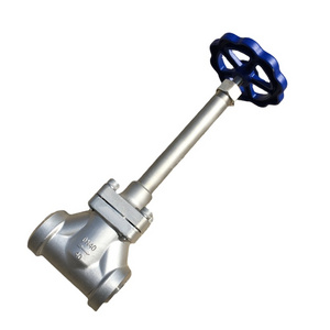 3/4" Cryogenic Service Globe Valve | Extended Stem|600 PSIG| Threaded NPT Ends