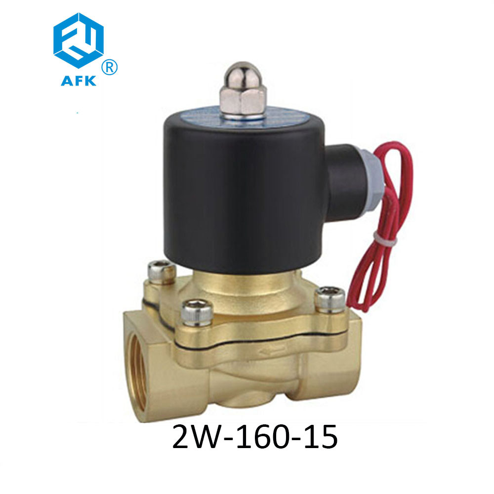 Brass N/C  2w160-15 240v water solenoid valve