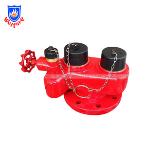 2-Way Breeching Inlet Valve, Dry Riser Inlet Breeching Valve