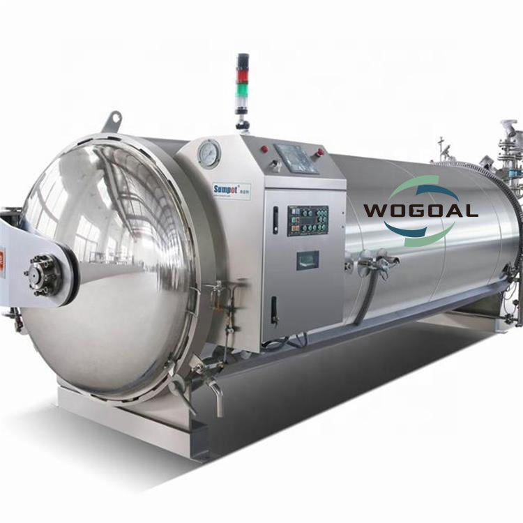 Industrial autoclave retort canning machine industrial pressure cooker