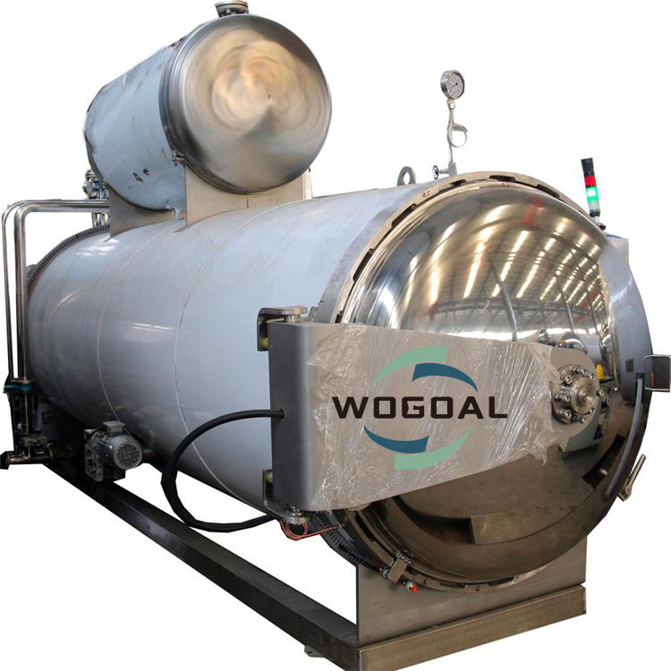 Factory price autoclave retort commercial pressure canner bottle pouched food vegetable meat gruel sterilizer