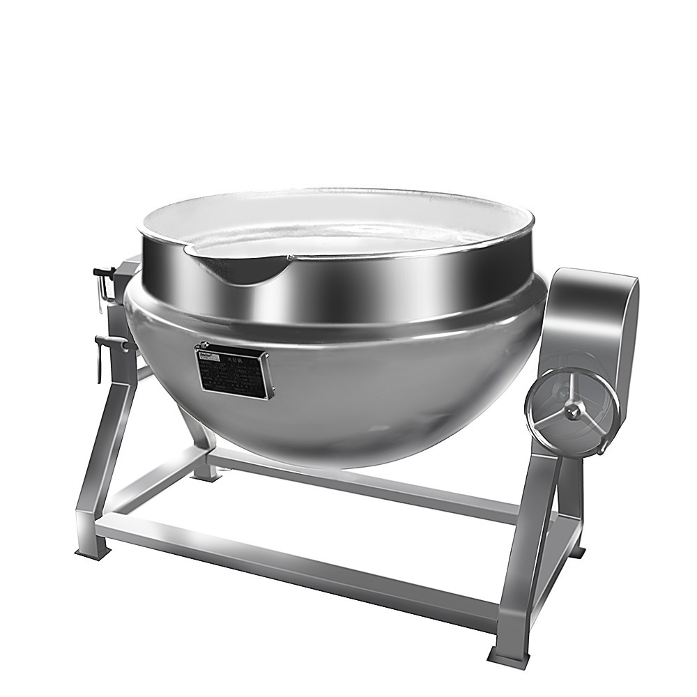 Wogoal Electric Gas Steam Tilting Mixer Cooking Equipment Jacketed Kettle for snack