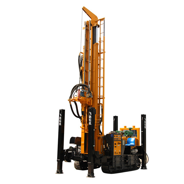 China factory 100M 250M 350M drilling depth borehole DTH water well drilling rig machines