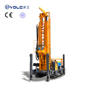 300m Crawler Diesel Engine water well drilling machine borehole rig  mine drilling rig factory price