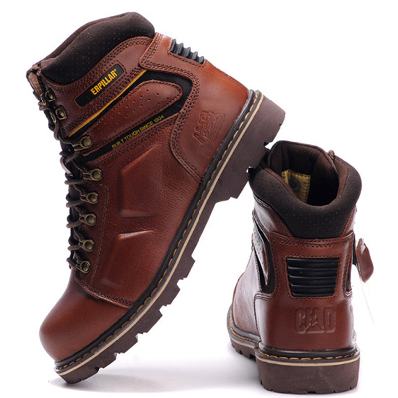 Best-selling industrial safety leather Martin Boots Men's high-top waterproof work boots