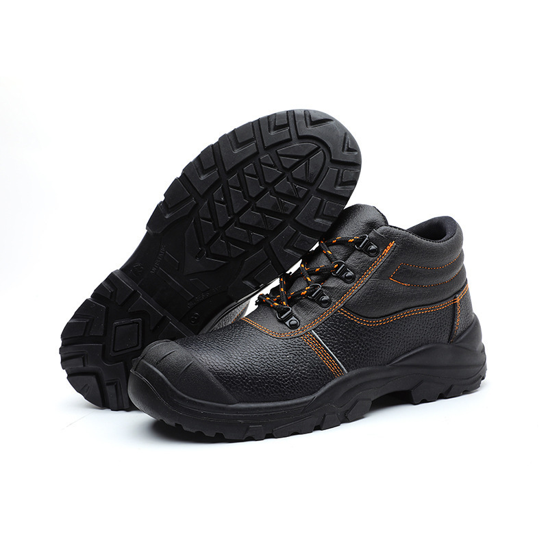 Portable anti-smashing safety shoes for electrician mining site boots for men