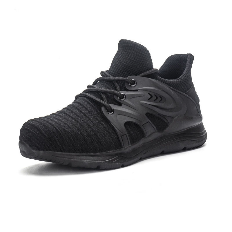 High Quality Sport Safety Shoes Flying Fabric Breathable Sneaker Design for men caterpillar