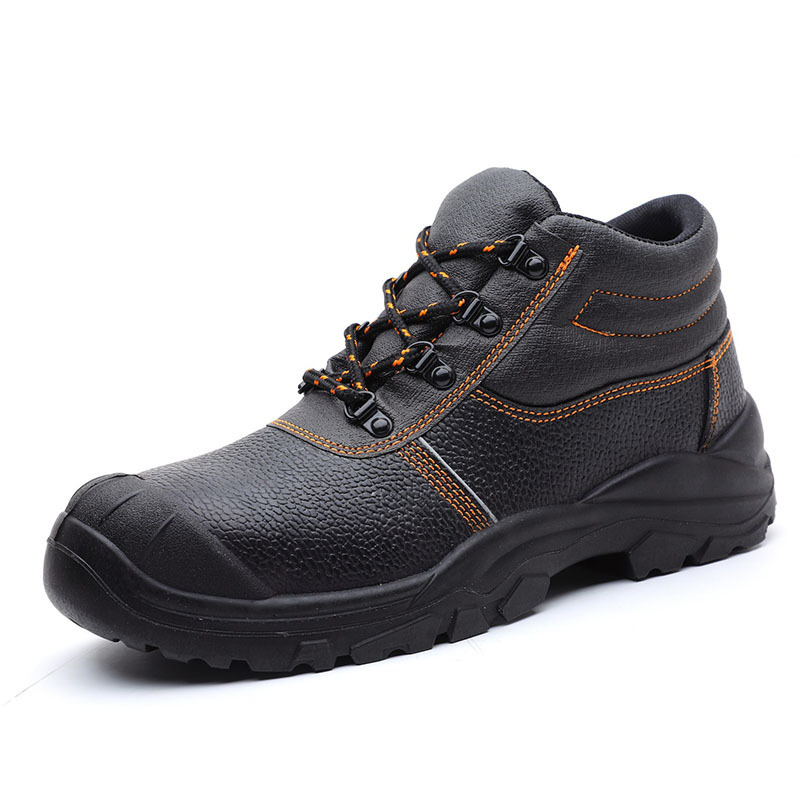 Portable anti-smashing safety shoes for electrician mining site boots for men