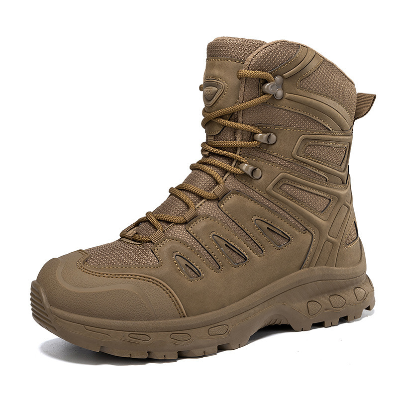 Wholesale Outdooroot Hiking Combat Besert Boots Training Mens Tactical Boots for men Stactical boots black