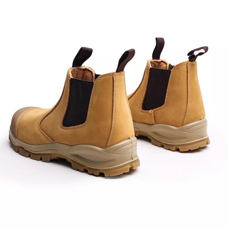 nubuck leather slip on Australia comfortable safety hiking boots industrial steel toe shoes