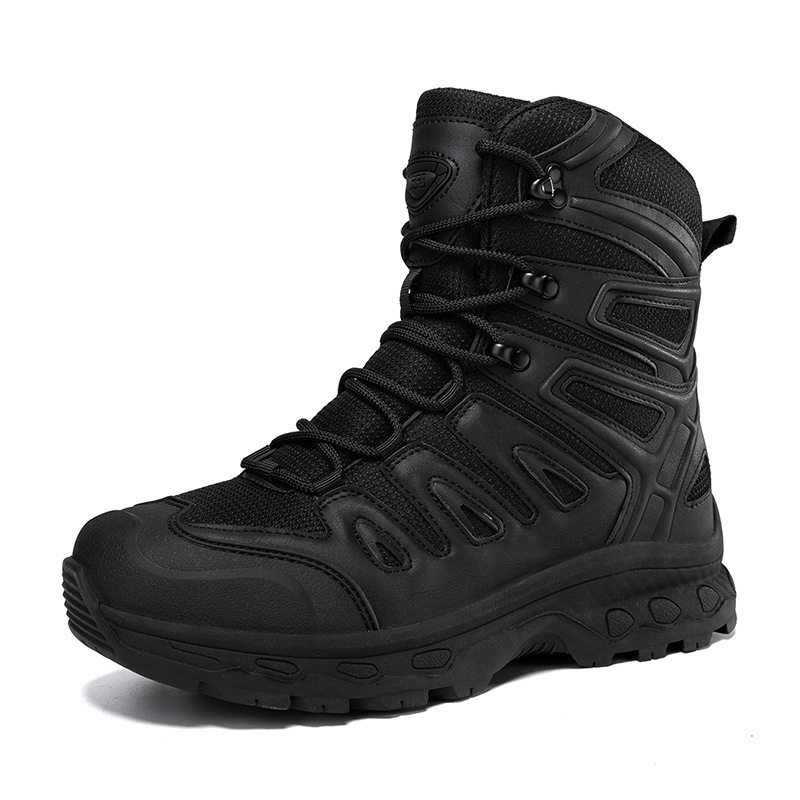 Wholesale Outdooroot Hiking Combat Besert Boots Training Mens Tactical Boots for men Stactical boots black