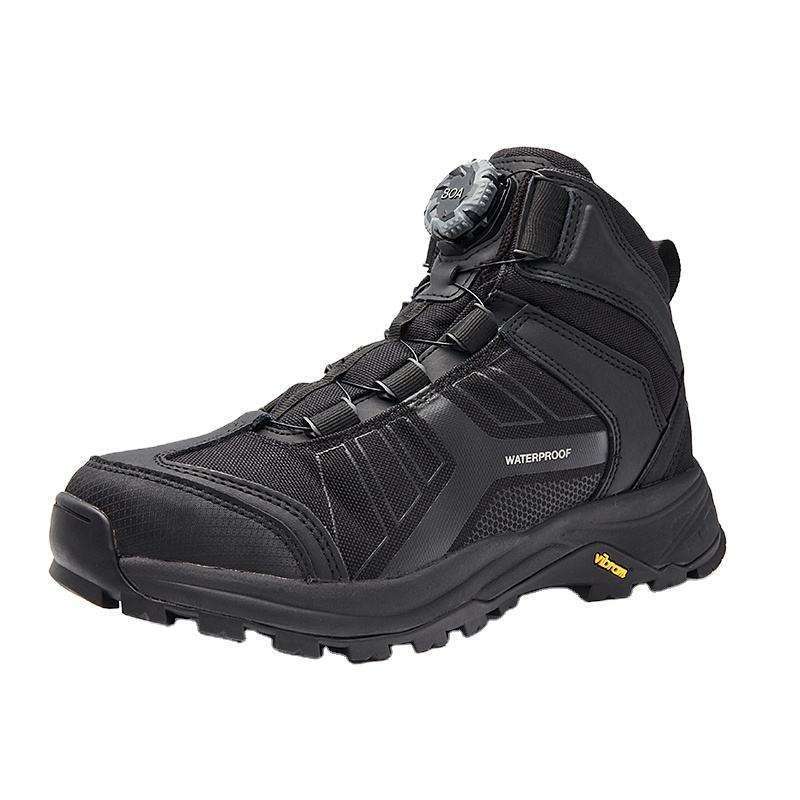 wholesale and retail waterproof hiking shoes for men breathable lightweight hiking boots combat boots