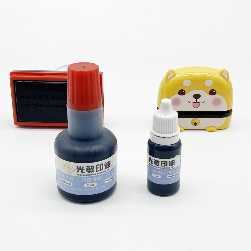 Wholesale eco-friendly clothing stamp ink refill flash stamp ink for flash stamp