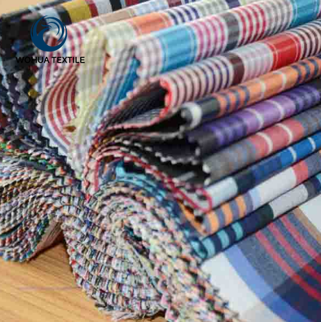 yarn dyed TC CVC COTTON  stripes shirt fabric