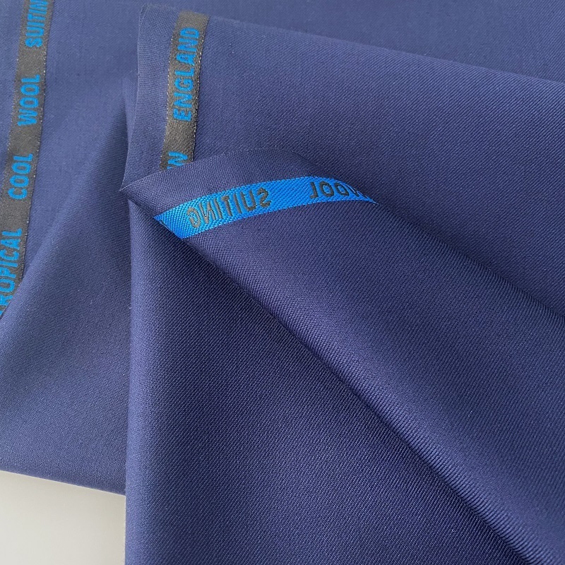 Wholesale Plain Dyed 20 Viscose 80 Polyester Fabric Polyester Rayon TR Toyobo Suiting Fabric