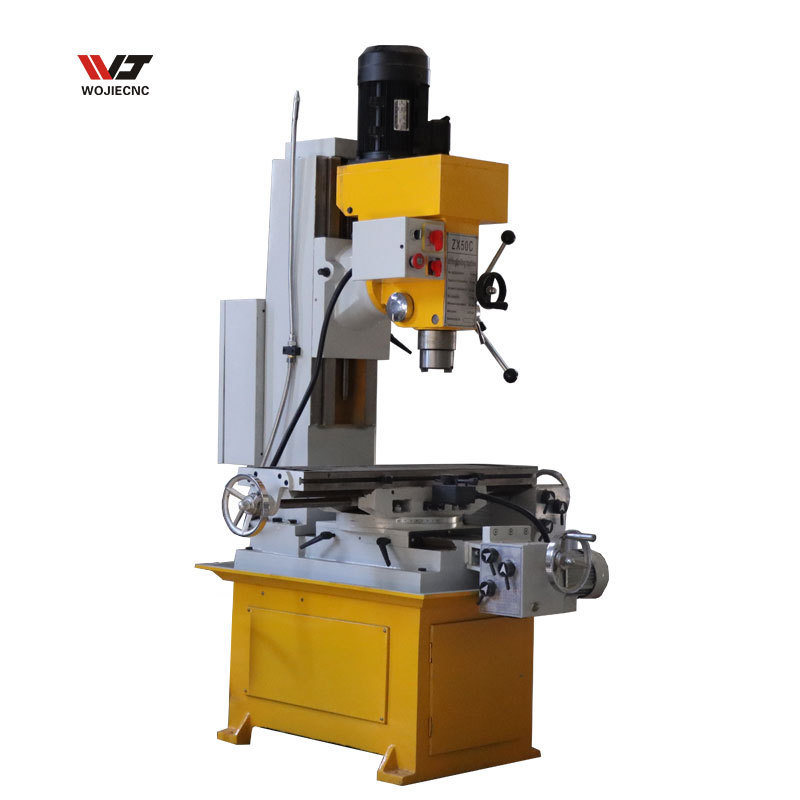 China vertical bench drilling milling machine ZX50C small horizontal milling machine for sale