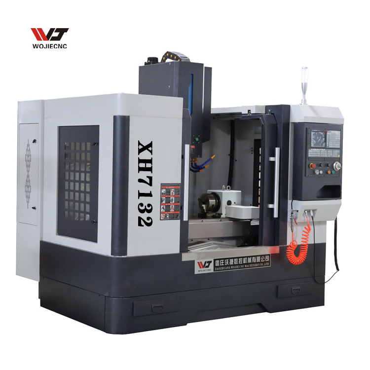 XK7132 Small vertical 3 axis benchtop cnc milling machine for sale