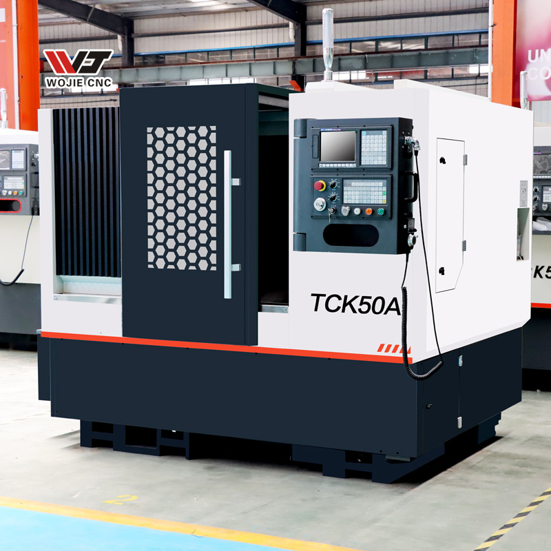 High rigidity slant bed cnc lathe machine TCK50A cast iron cnc lathe for sale