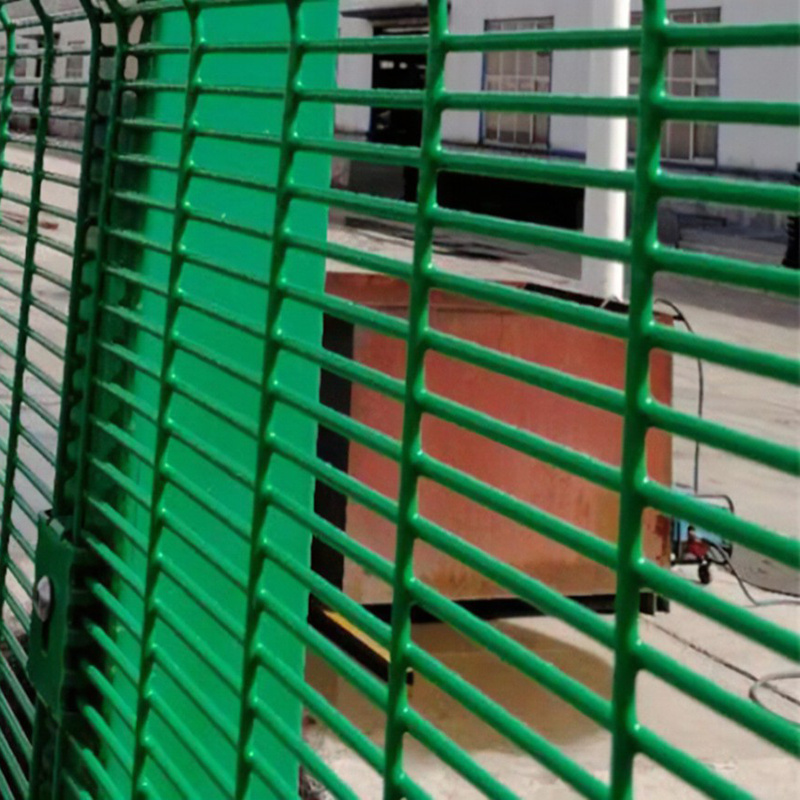 clear view 358 Security Mesh Fence high security dense mesh Fence Panels security fence for airport railway prison