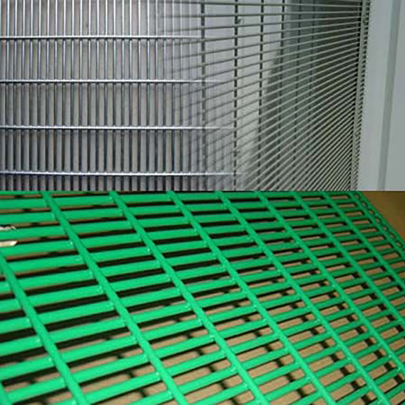 clear view 358 Security Mesh Fence high security dense mesh Fence Panels security fence for airport railway prison