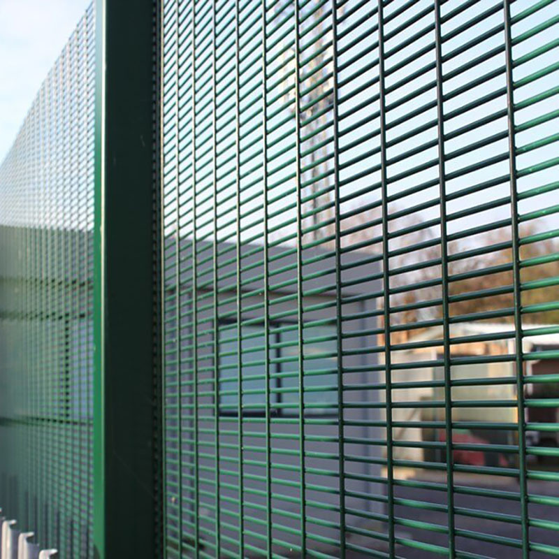 clear view 358 Security Mesh Fence high security dense mesh Fence Panels security fence for airport railway prison